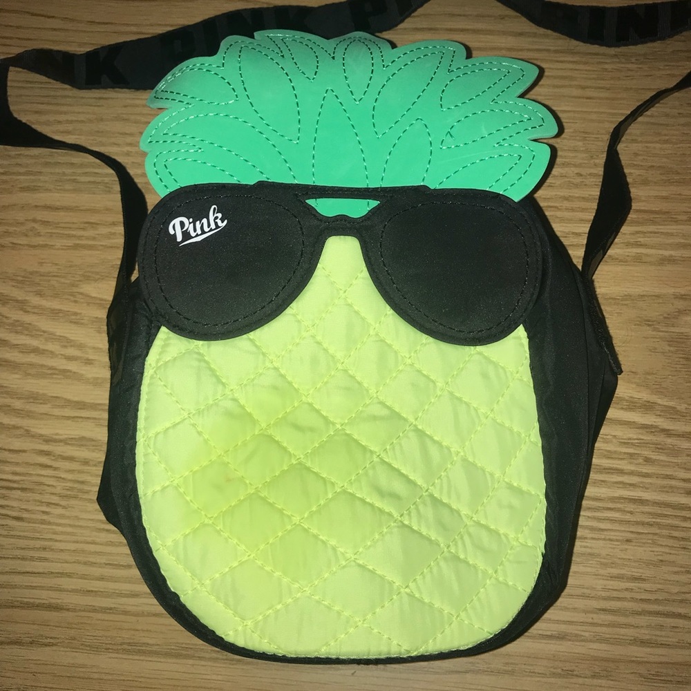 Pink pineapple cooler
